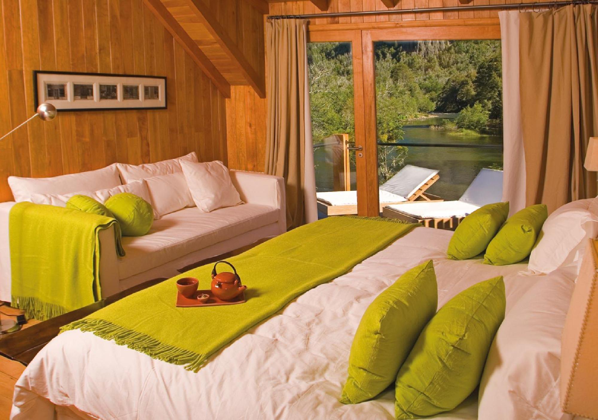 Rio Hermoso Hotel De Montana San Martín de los Andes الغرفة الصورة
